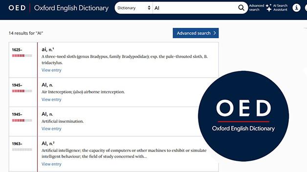 Nový AI asistent pro Oxford English Dictionary 